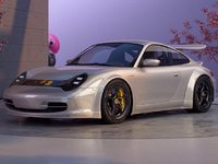 Une Porsche 996 façon électrique Taycan