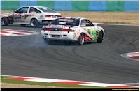 Le show drift au GTi tuning de Magny Cours