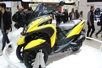 En direct d'Eicma 2016 : Yamaha Tricity 125 Euro 4