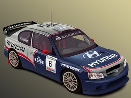 La nouvelle Hyundai WRC de Rhys Millen pour le rallycross