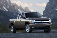 Etats-Unis : des joueurs de baseball à bord de la Chevrolet Silverado flexi-fuel