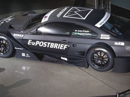 La BMW M3 DTM en piste lundi et mardi