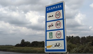 Le Danemark augmente la vitesse sur ses routes