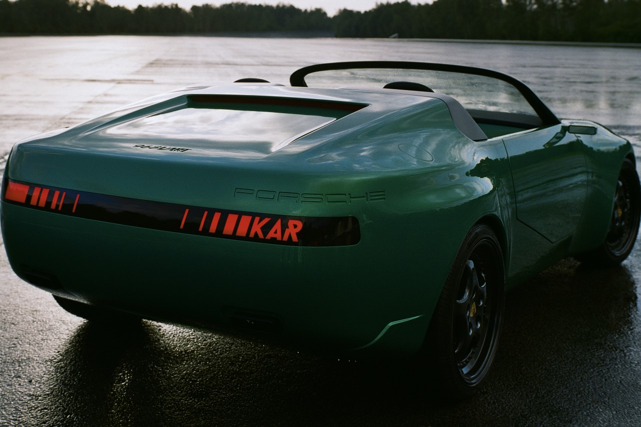 Route de nuit - Porsche 968 l