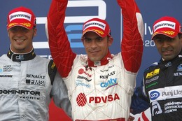 GP2 Silverstone Course 2 : Maldonado de bout en bout
