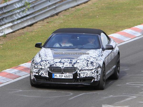 Spyshot : la prochaine BMW M6 cabriolet sur le Nürburgring