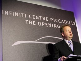 Un nouveau showroom Infiniti a ouvert à Londres