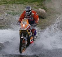 Des images du Dakar 2009, du sable, rien que du sable, quelle beauté
