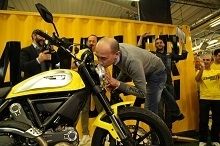 Nouveauté - Ducati: la preuve que la Scrambler sera produite à Bologne