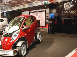 Mondial de l'auto 2010, en live : Lumeneo, des autos 100% électriques