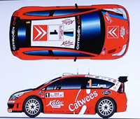WRC: Citroën C4 WRC officielle pour Aava!