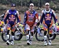 Le team KTM Red Bull Factory Racing fin prêt à prendre le départ du 36ème Dakar