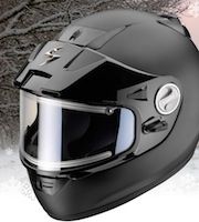 Scorpion: l'Exo 900 Air a aussi ses kits pour le froid.