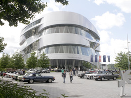722 000 visiteurs pour le musée Mercedes-Benz en 2012