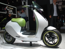 Mondial de l'auto 2010, en live : le e-Scooter selon Smart