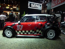 Salon de l'auto 2010 Live : Mini WRC, compétition bling bling