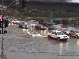 Insolite : il plonge sa Lamborghini dans une inondation