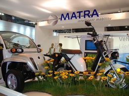 Mondial de l'auto 2010, en live : Auto, scooter et vélo pour Matra