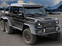 AMG G63 6x6, plus de 800 ch avec Mansory