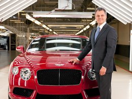 Résultats 2012 - Bentley : le V8 cartonne, plus de 8500 ventes