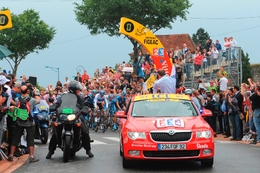 Skoda encore partenaire du Tour de France