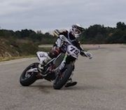 Stage supermotard 4Gmoto: interview de Marc Garcia.