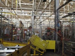 Production bloquée à l'usine PSA Aulnay