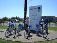 Galderma : des vélos électriques à Sophia-Antipolis