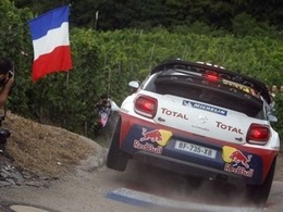 Sébastien Loeb sous pression en Alsace