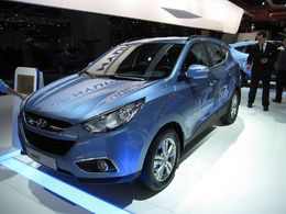 En direct du Mondial de Paris : le Hyundai ix35 Mild Hybrid