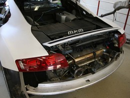 Le chantier de l'Audi R8 V10 biturbo MTM avance
