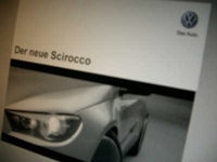 Salon de Genève. Volkswagen Scirocco, acte 1: la brochure