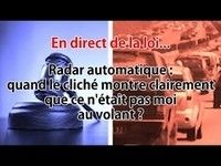 Question de droit : la photo de radar montre une autre personne que le titulaire de la carte grise