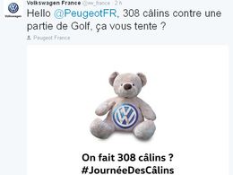 Insolite : Volkswagen câline Peugeot, Citroën, Seat et Audi sur Twitter