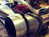 Il construit une réplique de F1 à partir d'une Ferrari accidentée