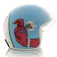 Les "3 suisses" se lancent dans les casques: Jet Manish Arora peint à la main...