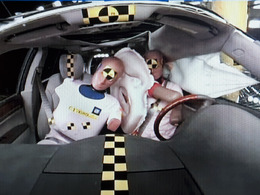 General Motors travaille sur un nouvel airbag placé entre les occupants avant