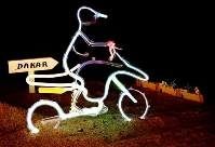 A la lumière de la moto