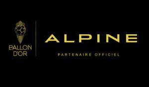 Alpine, sponsor du Ballon d'Or