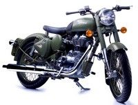 Une Royal Enfield version « militaire » …pour Mars.