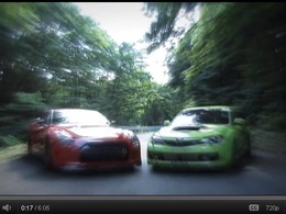 Touge Street : Nissan GT-R MCR 800 ch vs Subaru Impreza WRX STI C-SER 450 ch