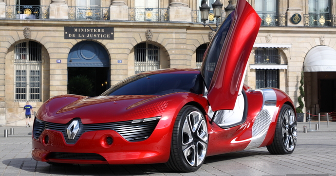 La Renault DeZir Concept  - "Dans le regard d’Eddy Clio" par Olivier Pagès