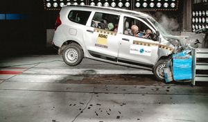 Renault Lodgy : 0 étoile aux crash tests et pas d'airbags