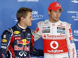 F1-GP du Japon: La course pour Button, le titre pour Vettel !