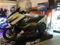 JPMS 2015 : un Yamaha T-Max revu par BCD