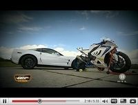 BMW S 1000RR vs Corvette ZR1 : Les 620 cv de la ZR1 suffiront-ils !?
