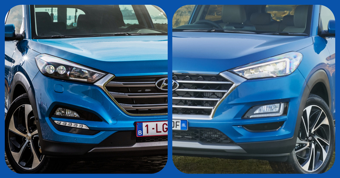Avant/après : sachez repérer le restylage du Hyundai Tucson III au premier coup d’œil