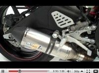 Yamaha R6 équipé d’un silencieux Leo Vince Factory: écoute...