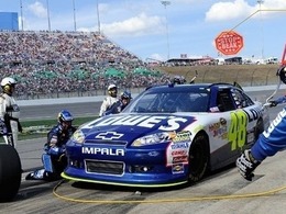 Jimmie Johnson au-dessus du lot au Kansas