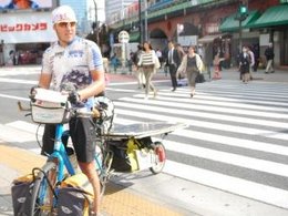 Un Français parcourt 10 000 kilomètres à vélo